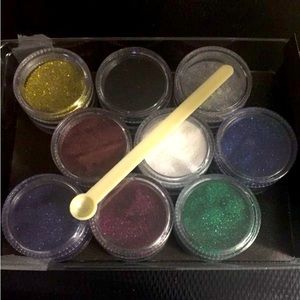 Backscratchers set of 9 professional glitter and a little scoop